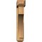 Ekena Millwork Westlake Craftsman Rough Sawn Bracket w/ Offset Brace, Western Red Cedar, 6"W x 32"D x 32"H BKT0604X32X32WTL04RWR - alternate 2